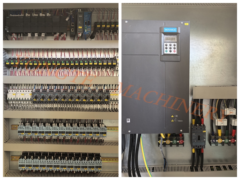 O sistema de controle eletrônico de alta qualidade de máquinas de plástico Yongte ajuda a operação eficiente de linhas de produção de madeira plástica