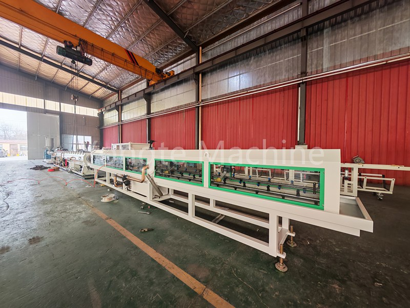 Linha de produção de tubos de energia elétrica MPP para o cliente da China