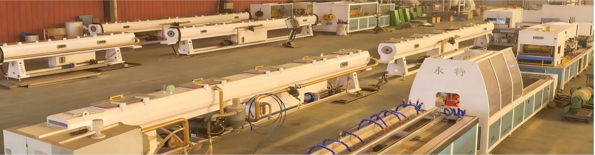 Máquina extrusora de tubo de plástico