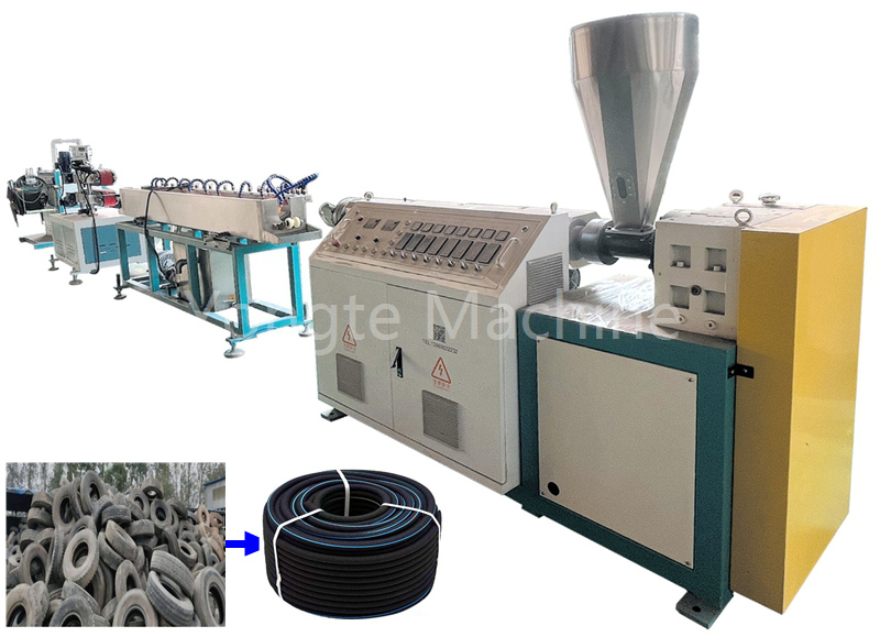 Máquina de fabricação de mangueira de imersão de borracha de 9-32mm