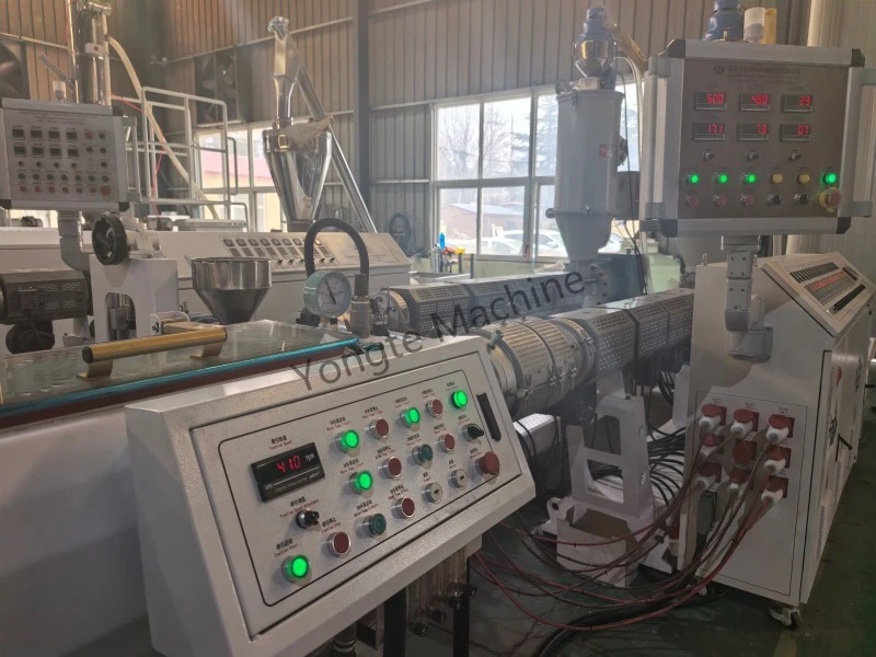 operation of PPR pipe machine