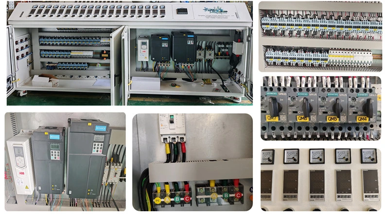 advanced control system for WPC granulator machine
