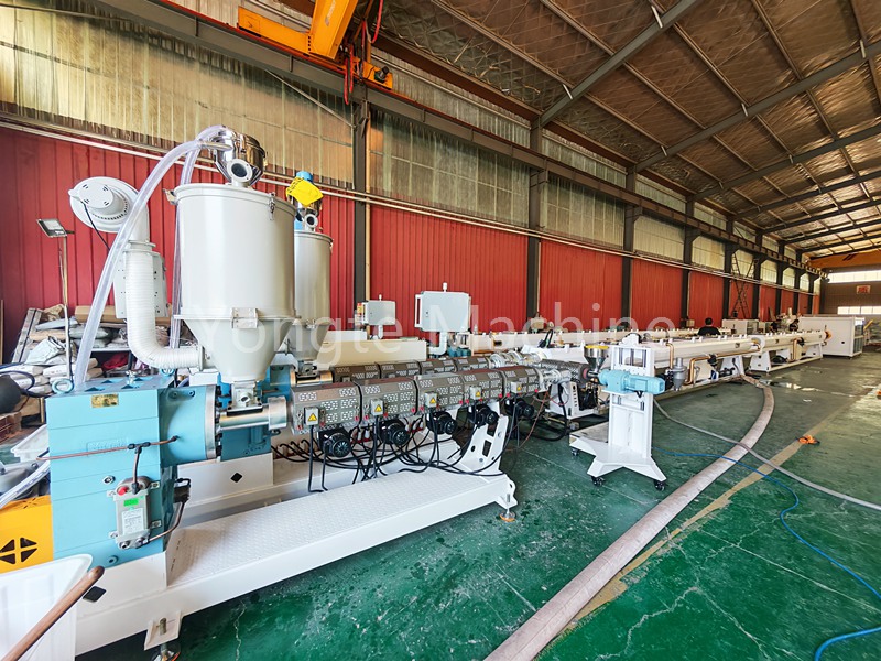 Máquina de coextrusão de tubo de plástico HDPE de várias camadas HDPE