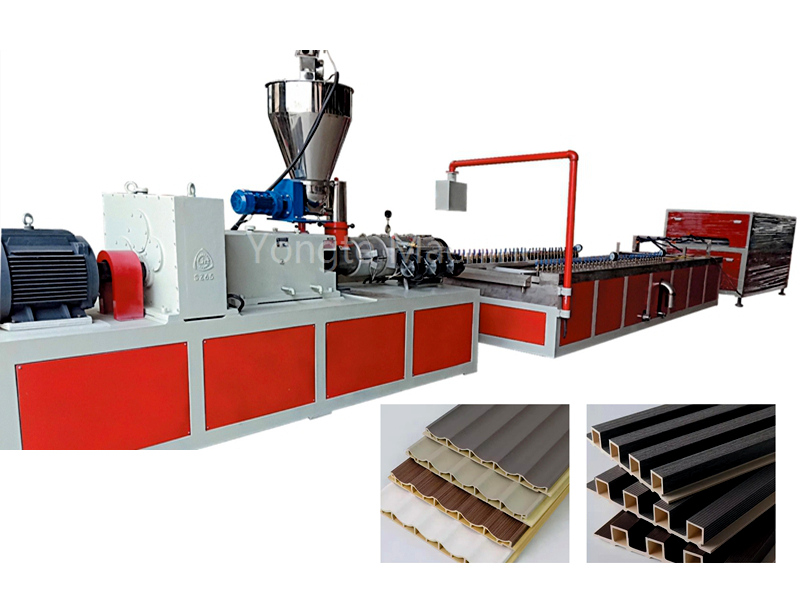 Equipamento de produção de painel de parede WPC de PVC