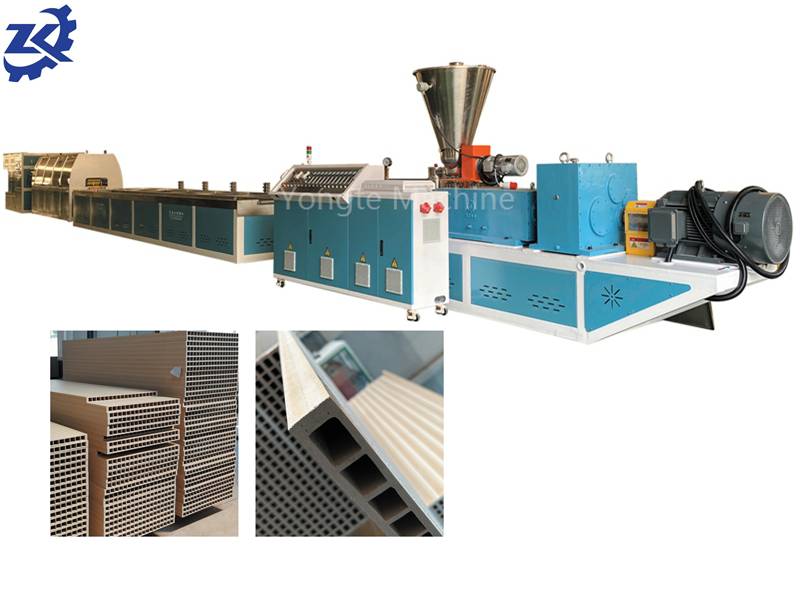 Máquina de fabricação de portas WPC