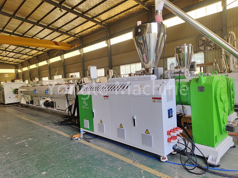 Máquina de extrusão de tubo de PVC Yongte