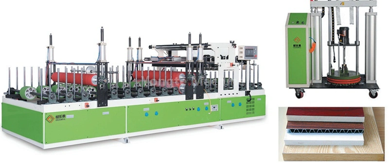Máquina de laminação WPC Door PUR
