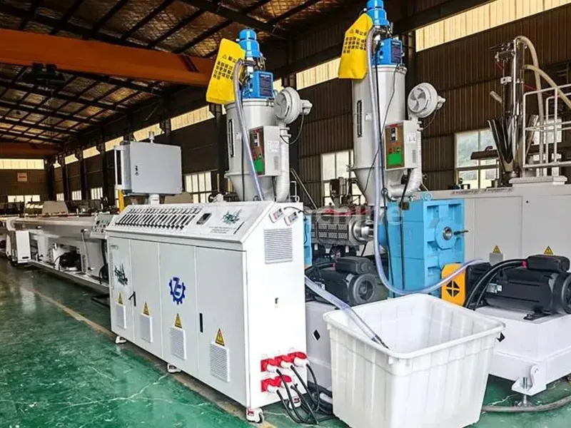 PPR pipe production line ship to Algeria
