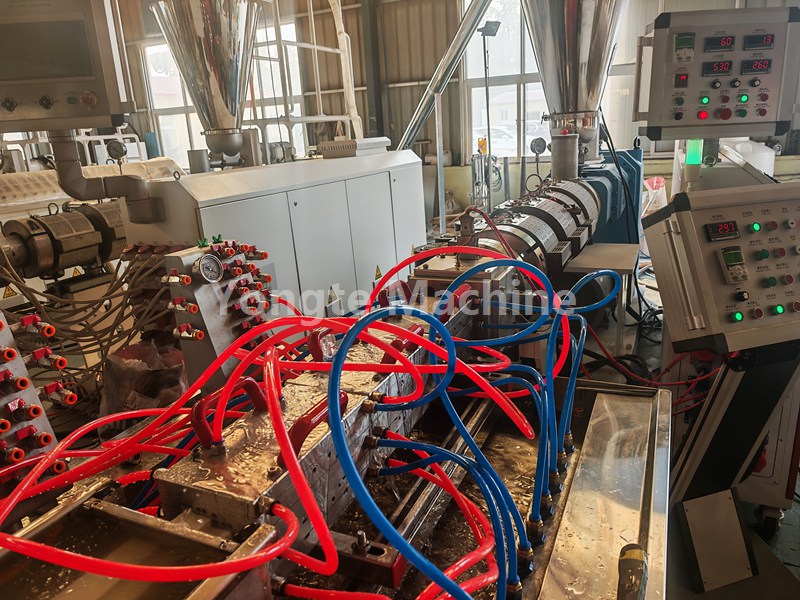WPC Door Profile Extrusion Line