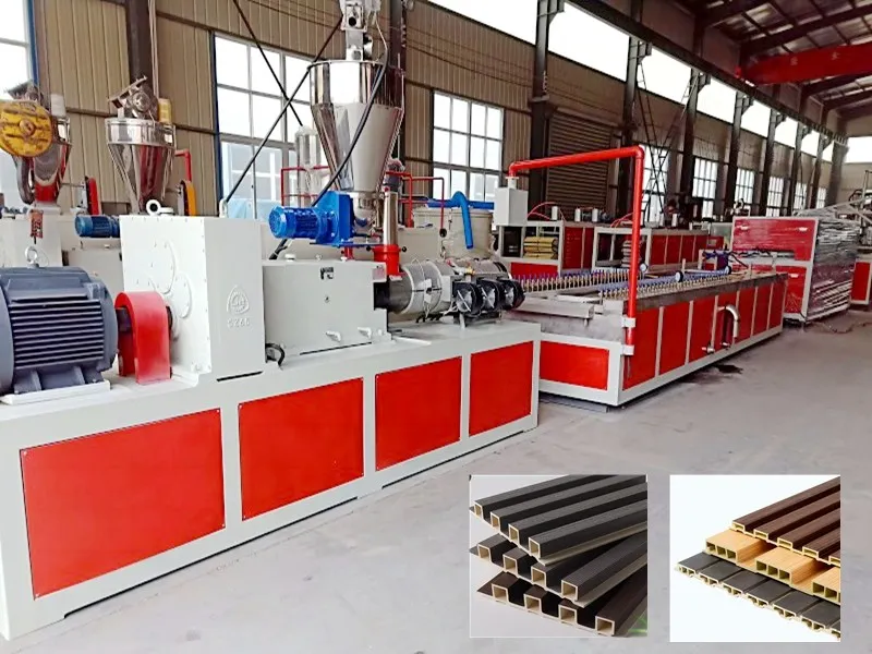 Máquina de fabricação de parede de PVC WPC