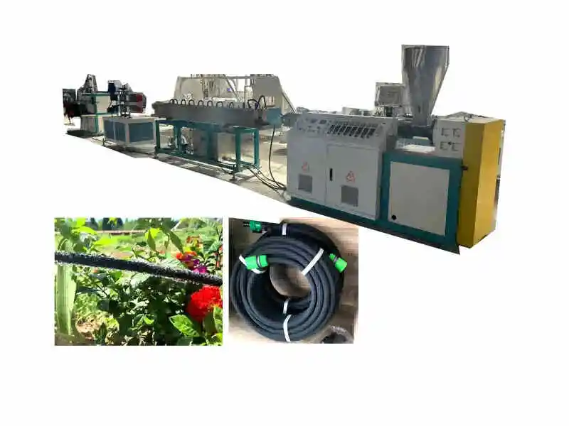 Máquina de extrusão de mangueira de infiltração de borracha