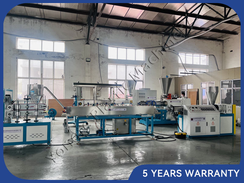 Máquina de fabricação de mangueira de borracha de irrigação por infiltração de água