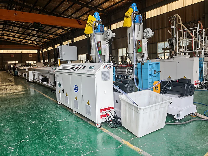 Linha de produção de tubos PPR de 3 camadas Yongte na Argélia